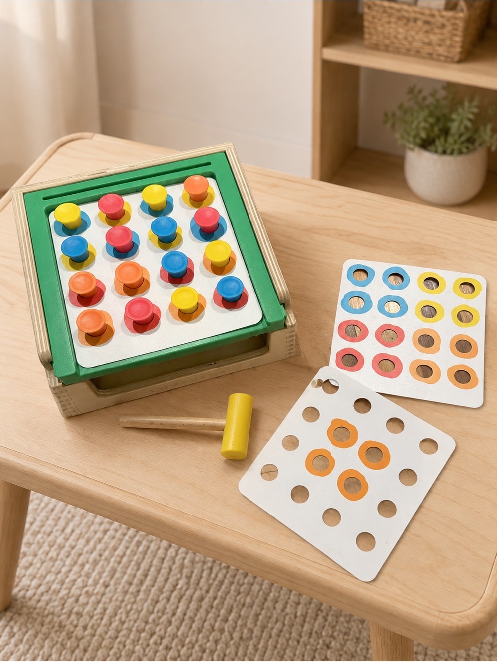 Lovevery Match & Tap Hammer Box